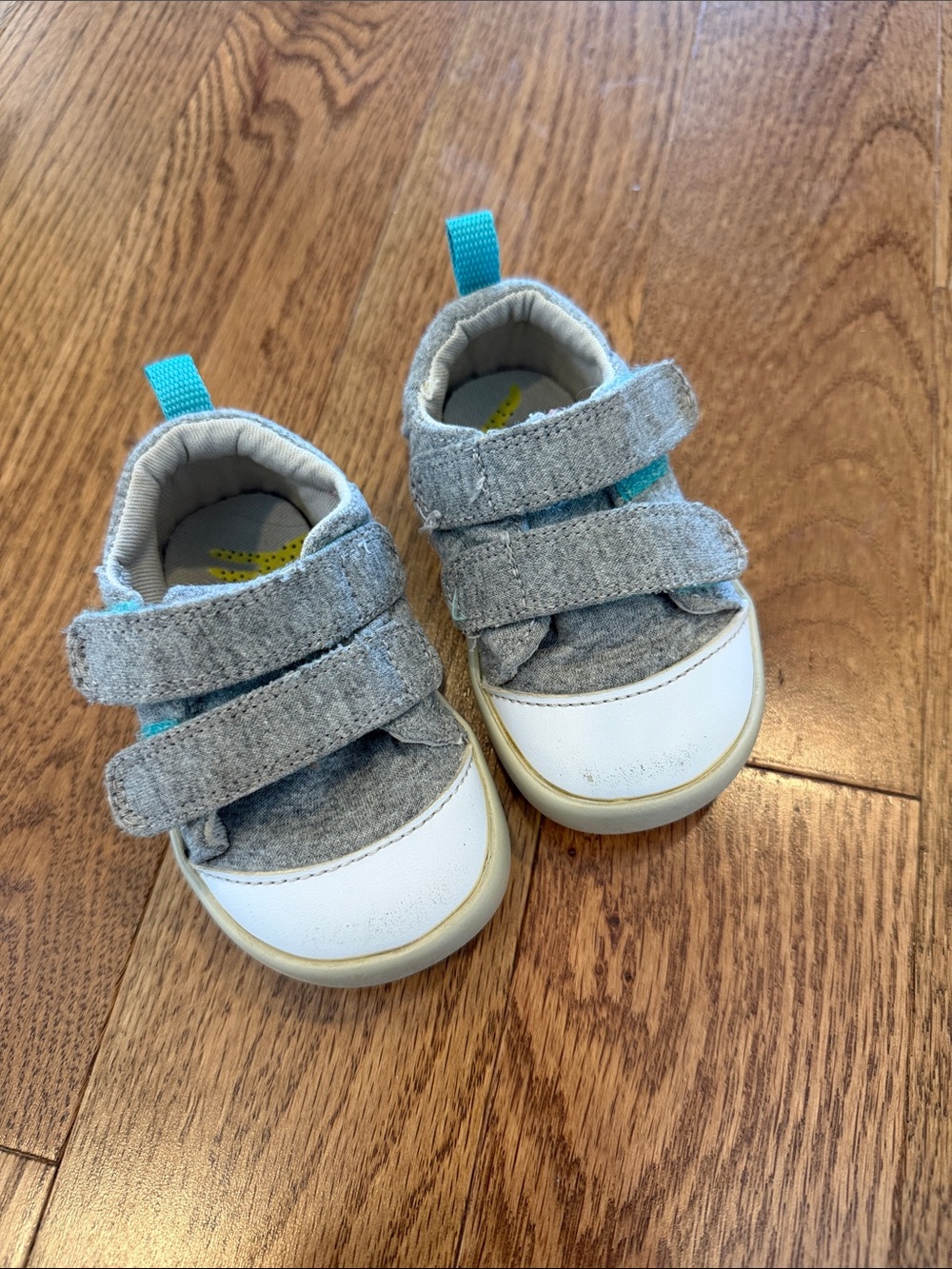 Ten Little First Walkers Heather Gray Size 4 (Old Sizing)